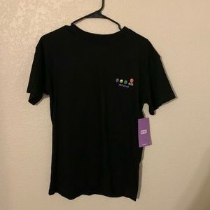 NWT BT21 BTS black t-shirt size medium